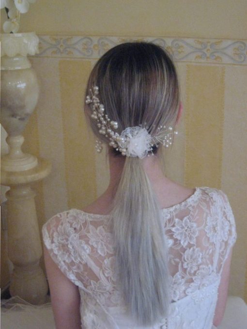 TOCADO NOVIA VALENTINA - Imagen 3